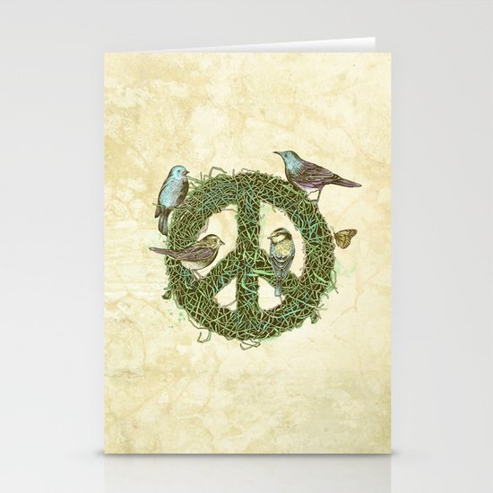 Peace Talks Stationery Cards