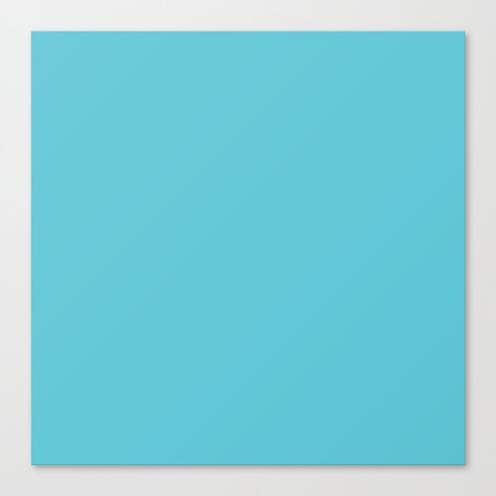 Simply Seaside Blue Canvas Print