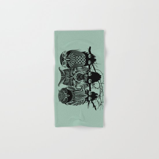 Owls of the Nile Hand & Bath Towel