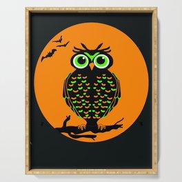Owl Be Seeing You Serving Tray