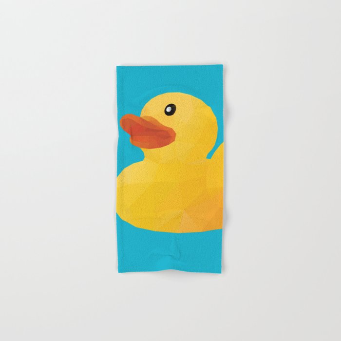 YELLOW DUCK Bath Towel Bath Time Fun Duck Towels Squeaky 