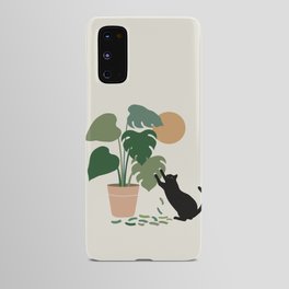 Cat and Plant 13: The Making of Monstera Android Case