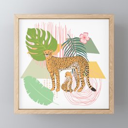 Cheetah #1 Framed Mini Art Print