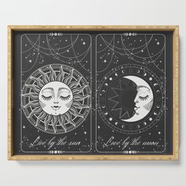 Tarot Sun And Moon  Serving Tray