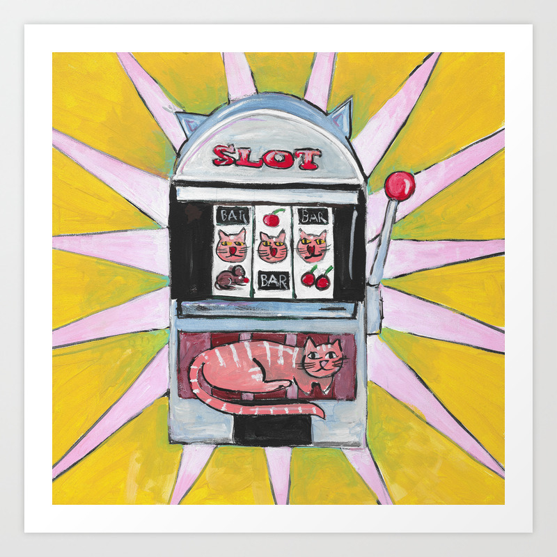 Las Vegas Cats Art Print By Tedmeyer Society6