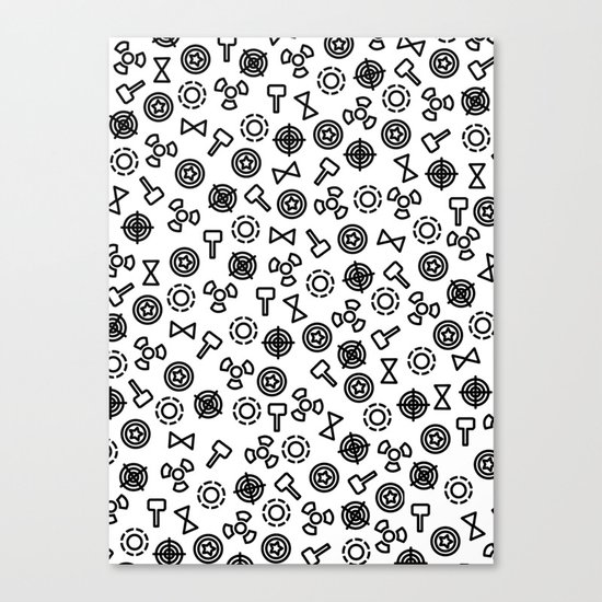 Assemble Canvas Print