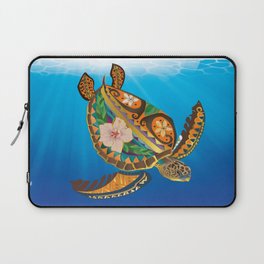Polynesian Turtle Laptop Sleeve