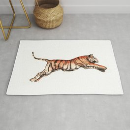 Leaping Tiger Rug