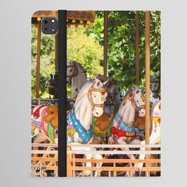 Carousel Horses - NY iPad Folio Case