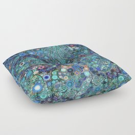 :: Ocean Fabric :: Floor Pillow