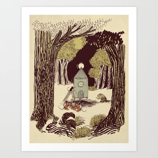 In the Clearing Art Print