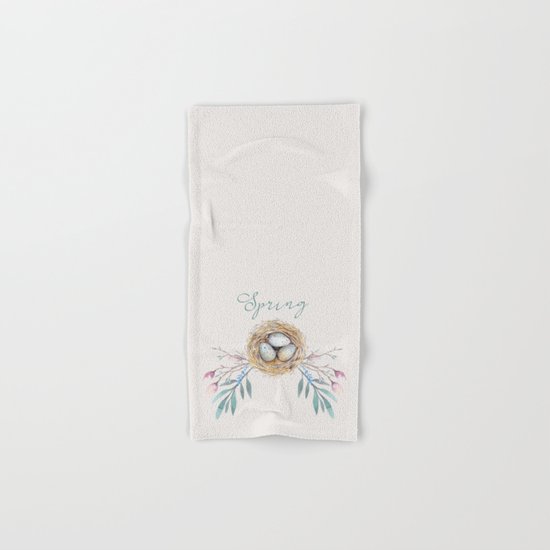 spring nest Hand & Bath Towel