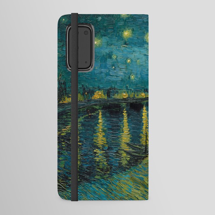 Starry Night, 1888 by Vincent van Gogh Android Wallet Case