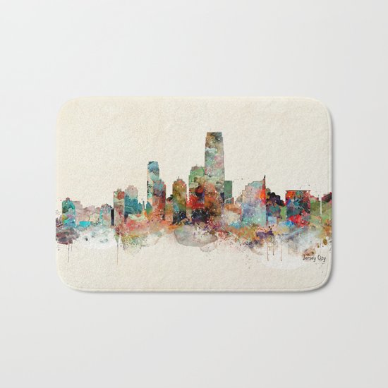 jersey city new jersey Bath Mat