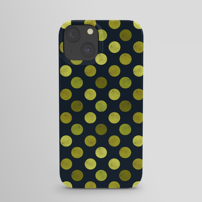 Watercolor Dots Pattern V iPhone Case