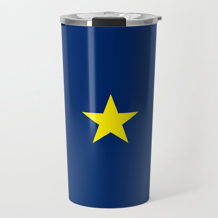 Historical flag of Texas Travel Mug