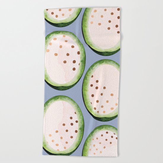 Rose Gold Melon Seeds #society6 #lifestyle #decor Beach Towel