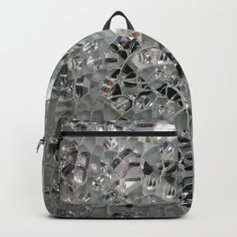 Silvery Glass and Mirrors Backpack