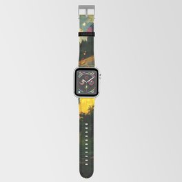 A fairy landscape, a magical night Apple Watch Band