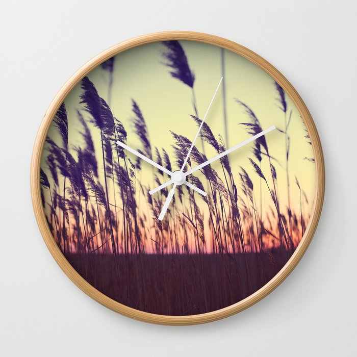 New Jersey Sunset Wall Clock