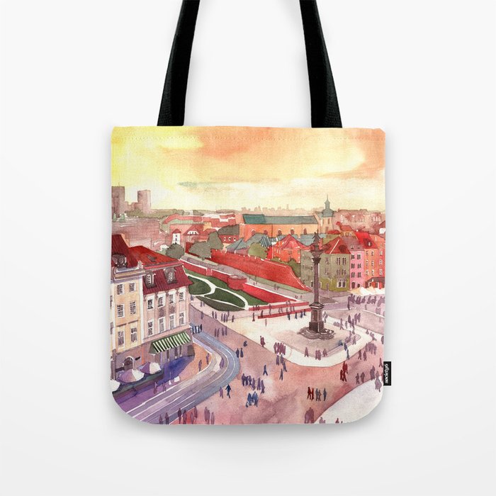 Evening in Warsaw Tote Bag