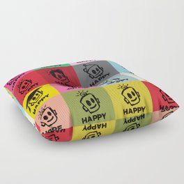 DECADE - 10 Years of HAPPY Floor Pillow