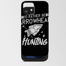 Arrowhead Hunting Collection Indian Stone iPhone Card Case