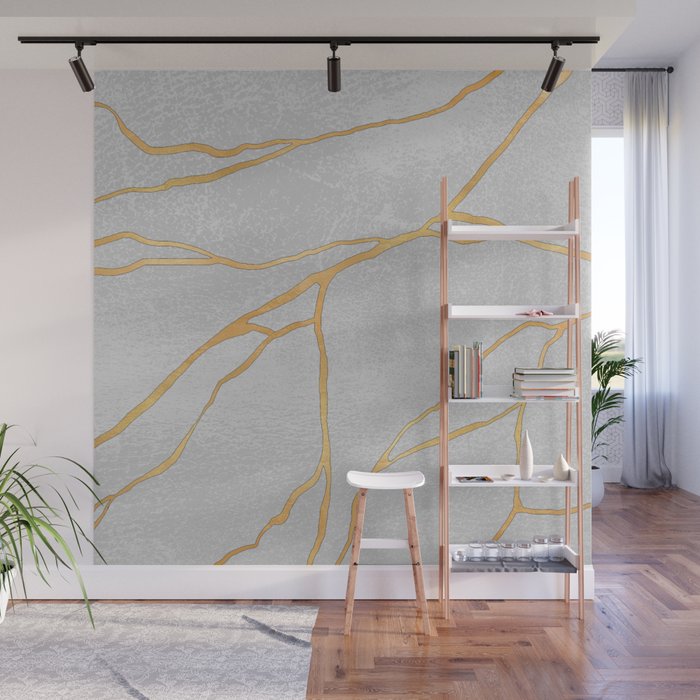 Kintsugi Wall Mural