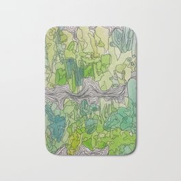 Slime Bath Mat | Ink, Painting, Watercolor 