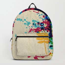 spring -o- rama Backpack | Summer, Primavera, Ink, Nature, Popart, Digital, Painting, Veggie, Veggy, Sping 