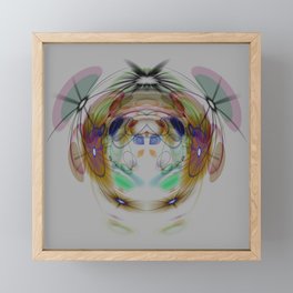 Brain Rhythm Framed Mini Art Print