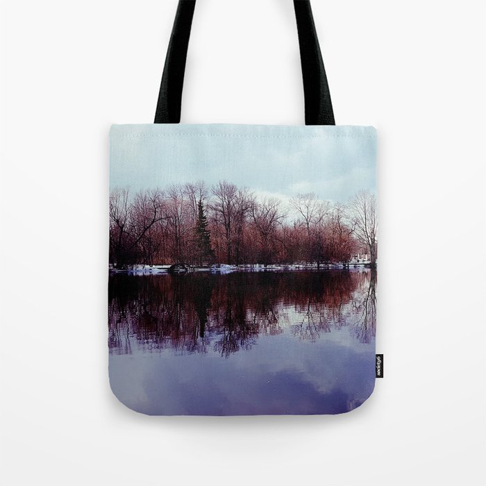 Winter reflections 2 Tote Bag