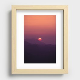 Mountain Landscape 3 Recessed Framed Print