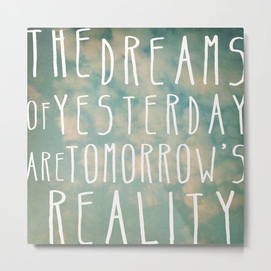 Dreams Of Yesterday Metal Print