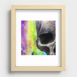 Skull #7 Recessed Framed Print