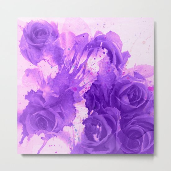 where are the roses gone... Metal Print