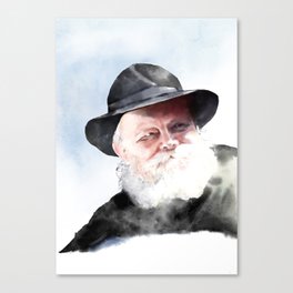 The Lubavitcher Rebbe Canvas Print