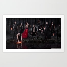 The Vampire Diaries Art Prints For Any Decor Style Society6
