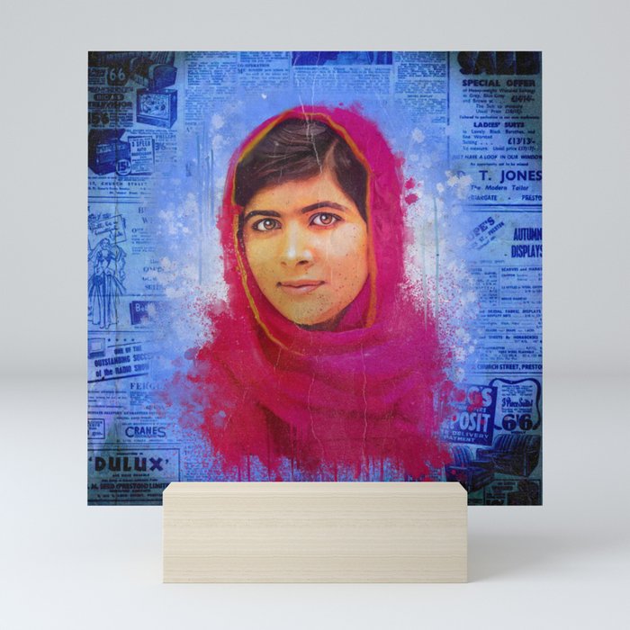 Malala Yousafzai Mini Art Print