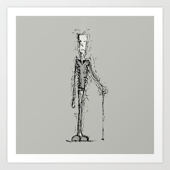 Shell shock Art Print