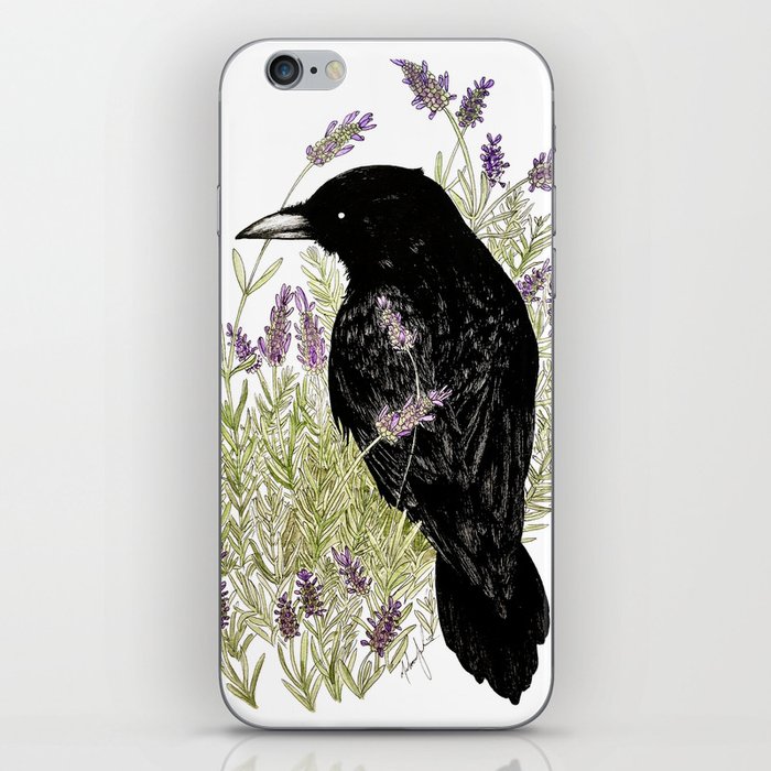 Relax Raven iPhone Skin