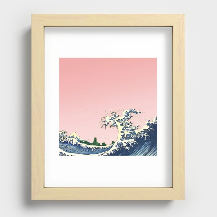 pinkusai Recessed Framed Print