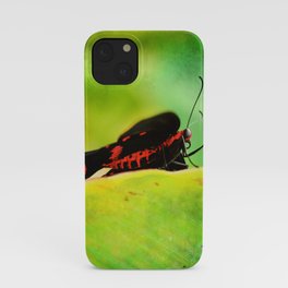 BFX | red 'n black (butterfly) iPhone Case