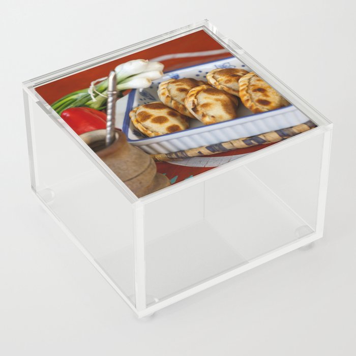 Argentina Photography - Freshly Baked Empanadas Acrylic Box