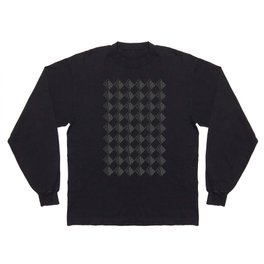 black pattern Long Sleeve T Shirt