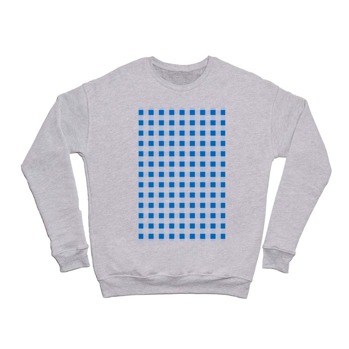 Blue Gingham - 22 Crewneck Sweatshirt