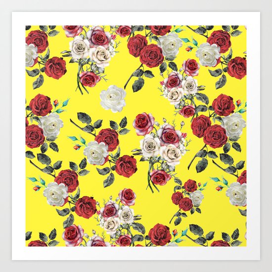 Botanical Pattern Art Print