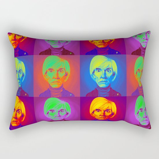Celebrity Sunday - Andy Warhola on Andy Warhola Rectangular Pillow