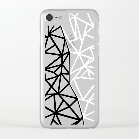 Ab Split Clear iPhone Case