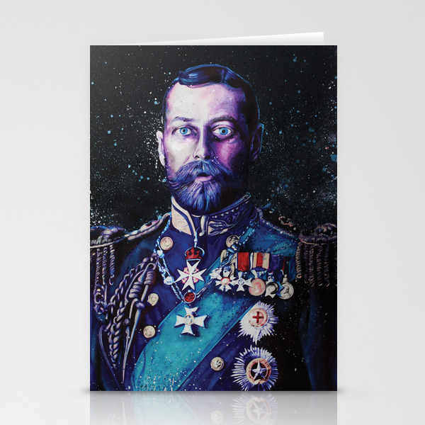 King George V Stationery Cards By Deanwaite Society6